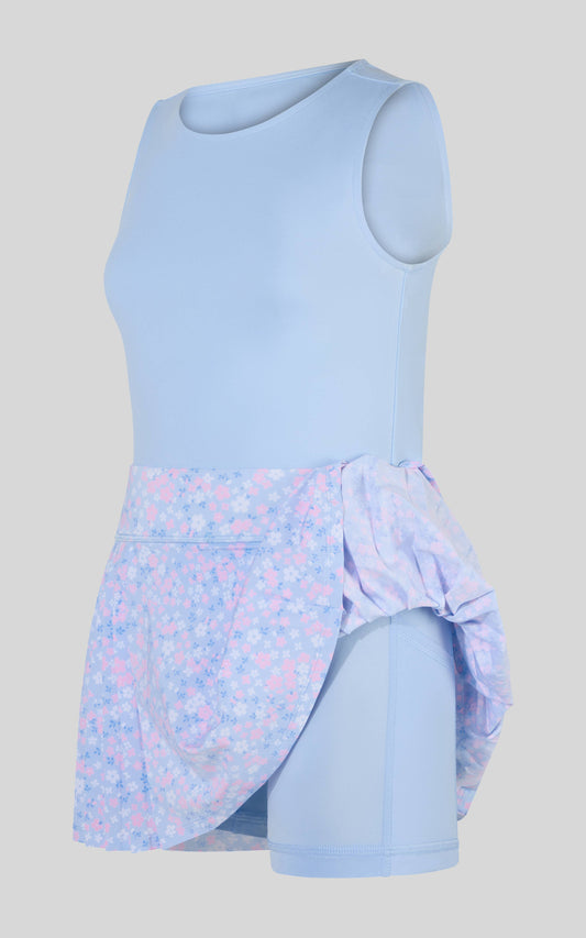 Girls Floral 3 Piece Tennis Set