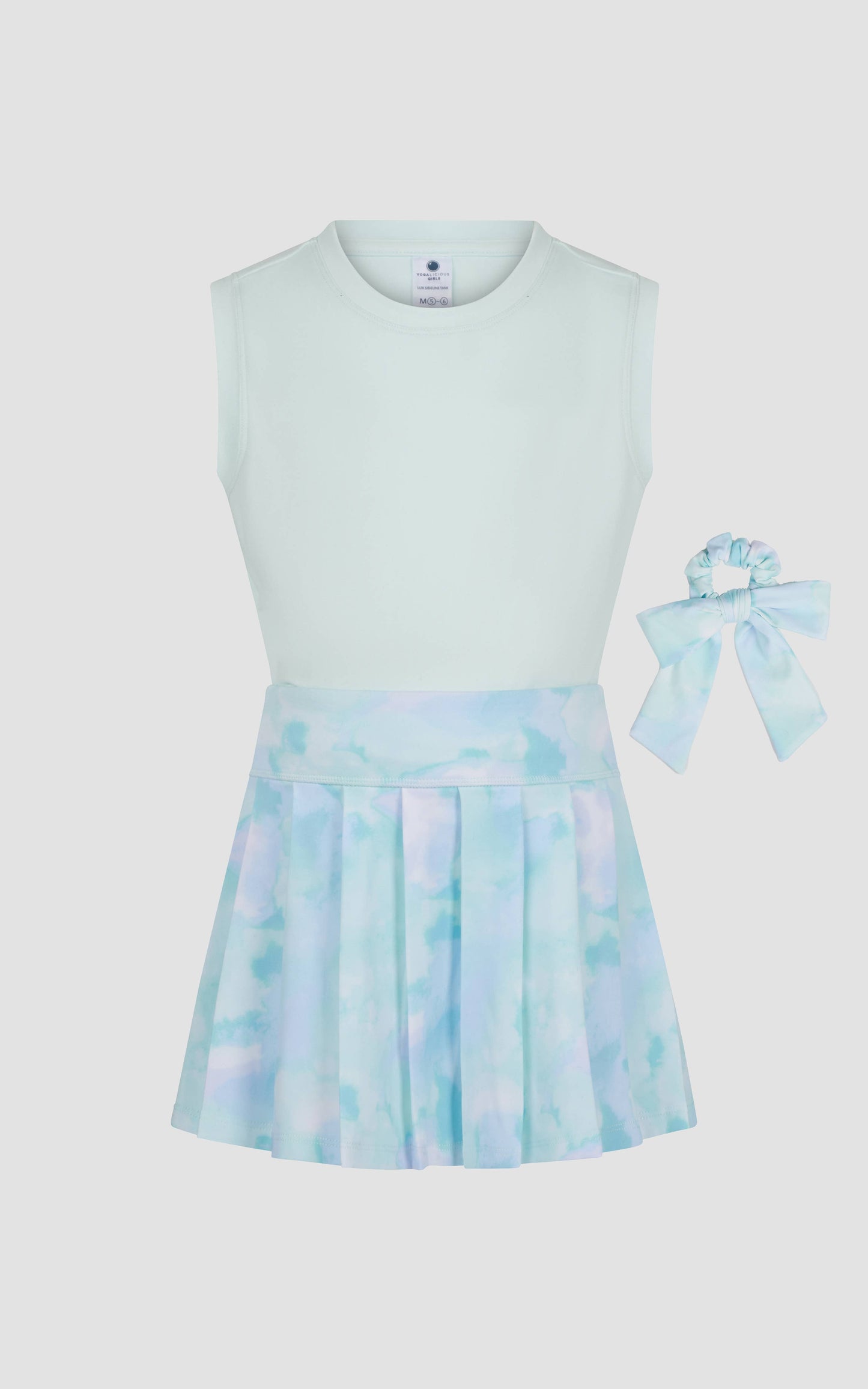 Girls Floral 3 Piece Set (Blue)