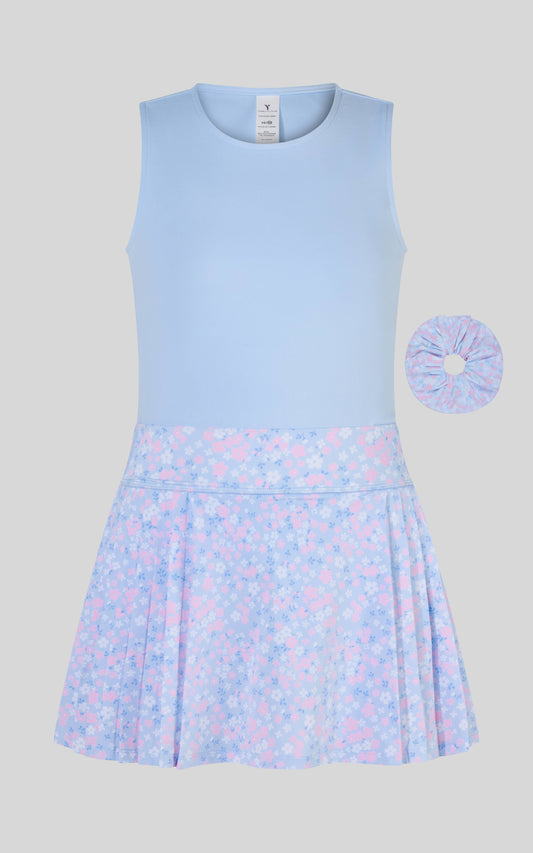 Girls Floral 3 Piece Tennis Set