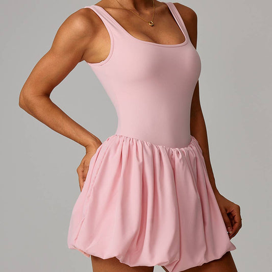 Swing & Serve Bubble Dress