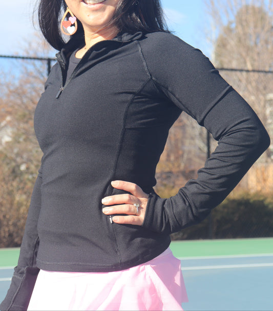 Swing & Serve Courtside Half-Zip