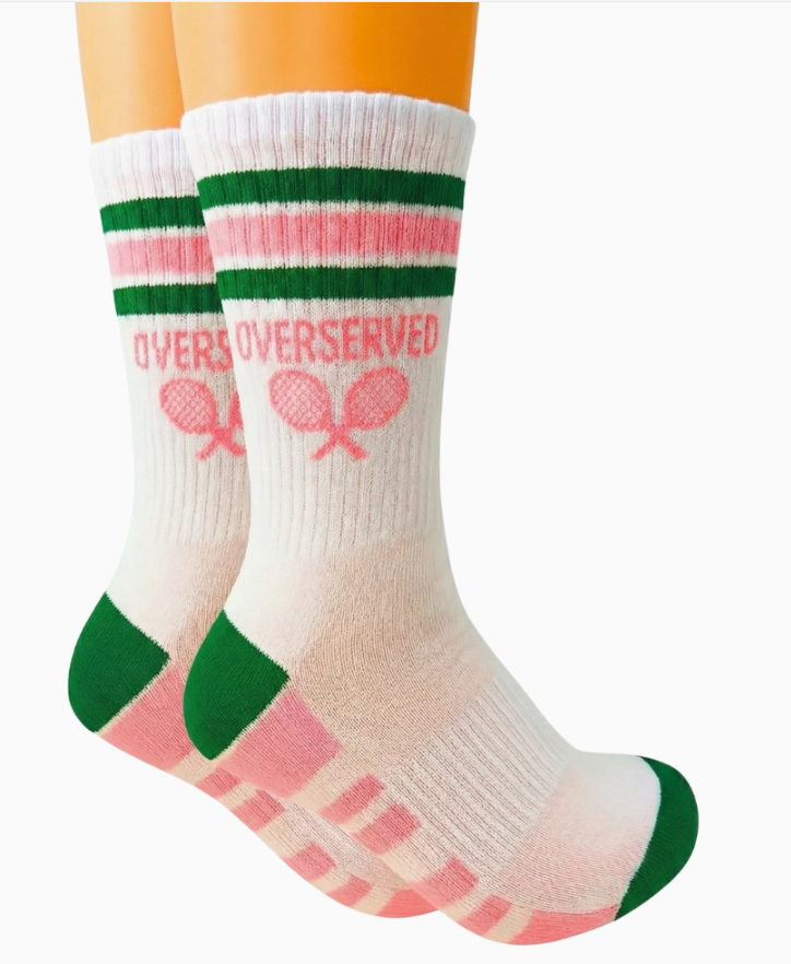 SuperFlyGoods Pickleball Women's Crew Socks